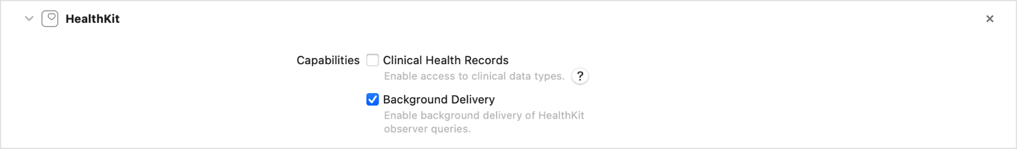 Using HealthKit